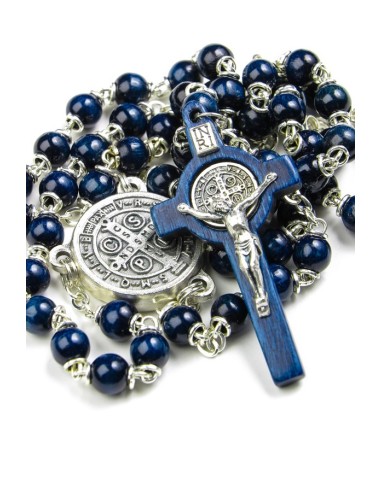 St Benedict wooden Rosary