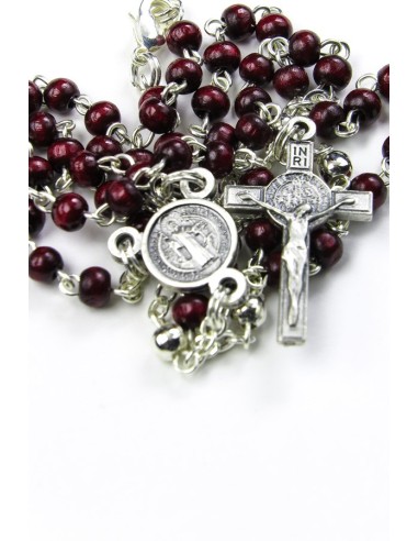 St Benedict wooden Rosary