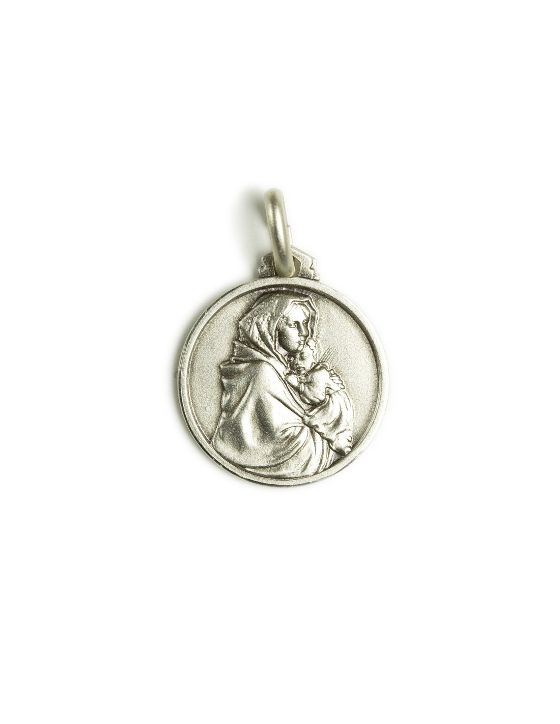 Sterling Silver Madonna of Ferruzzi Medal | Vatican Gift