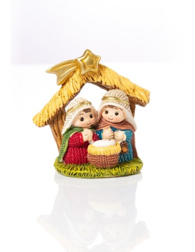 Small Nativity for children with bright colors  | Vatican Gift