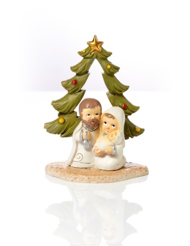 Small Nativity with Christmas tree  | Vatican Gift