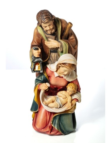 Hand carved wooden Baroque Nativity  | Vatican Gift