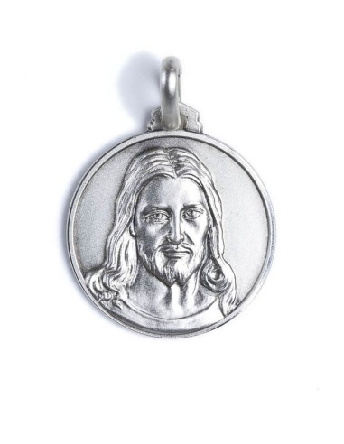 Christ's face medal