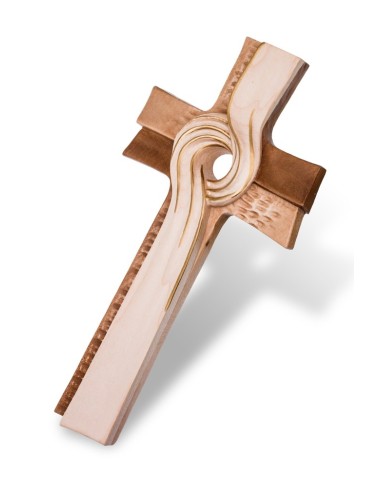 Infinite Cross - Hand carved wood  | Vatican Gift