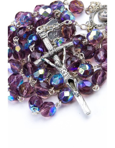 Four Basilicas Violet Rosary