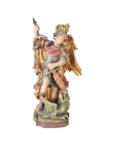 St. Michael the Archangel - wooden Statue  | Vatican Gift