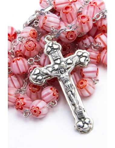 Murrina Pink Rosary