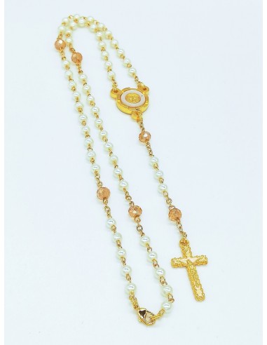 Holy Communion  Pearl white Rosary  | Vatican Gift