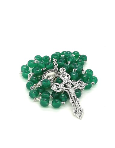 Faceted Aventurina Rosary  | Vatican Gift