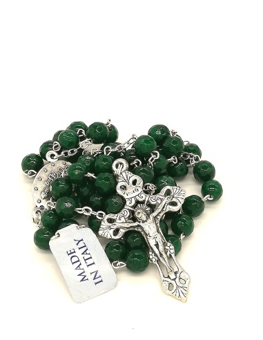 Faceted Aventurina Rosary  | Vatican Gift