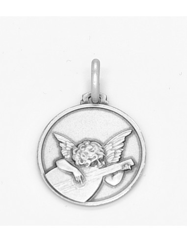 Musician Angel Sterling Silver Medal | Vatican Gift