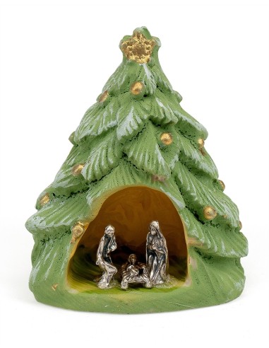 Ceramic Tree with Nativity Scene | Vatican Gift