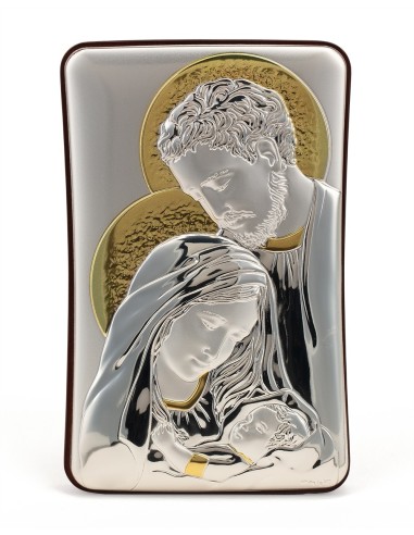 Holy Family Silver and Gold Icon  | Vatican Gift