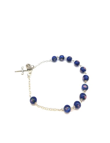 Murano glass rosary deals bracelet