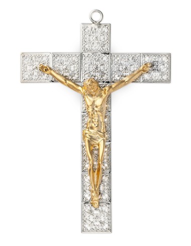 Filigree Wall Metal Crucifix | Vatican Gift