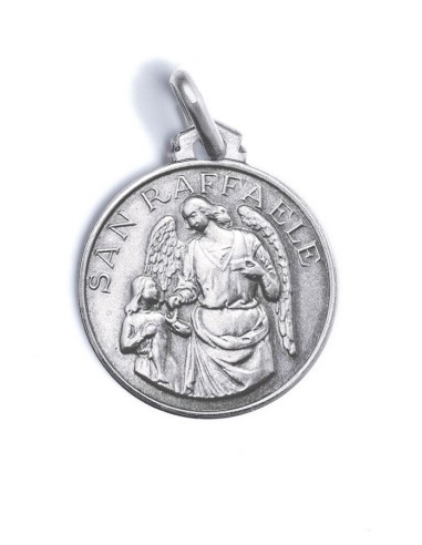 St. Raphael The Archangel Sterling Silver Medal | Vatican Gift