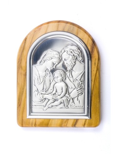 Holy Family Silver Icon