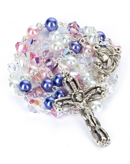 Crystal Pearls Rosary