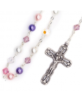 Crystal Pearls Rosary