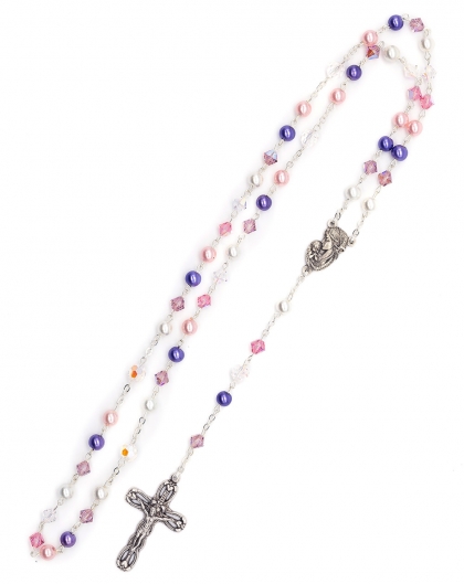 Crystal Pearls Rosary