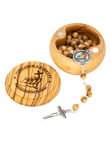 Olive Wood Jubilee Rosary